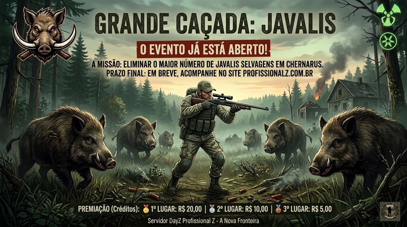 Caça ao Javali DayZ